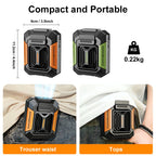 Waist Clip Fan Power Bank