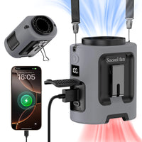 Socool Portable Waist Fan Power Bank