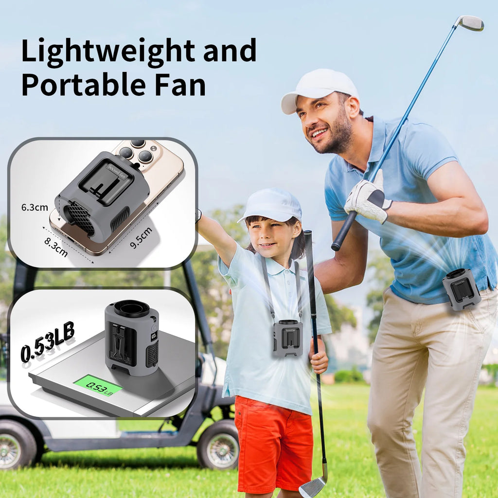 Socool Portable Waist Fan Power Bank